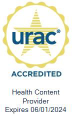 URAC Accredited Health Content Provider Expires 06/01/2024