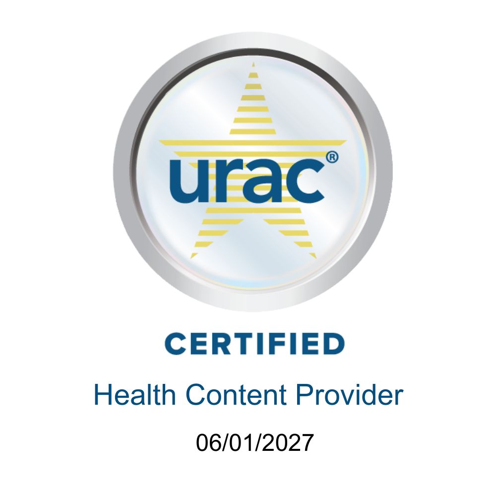 URAC Accredited Health Content Provider Expires 06/01/2027